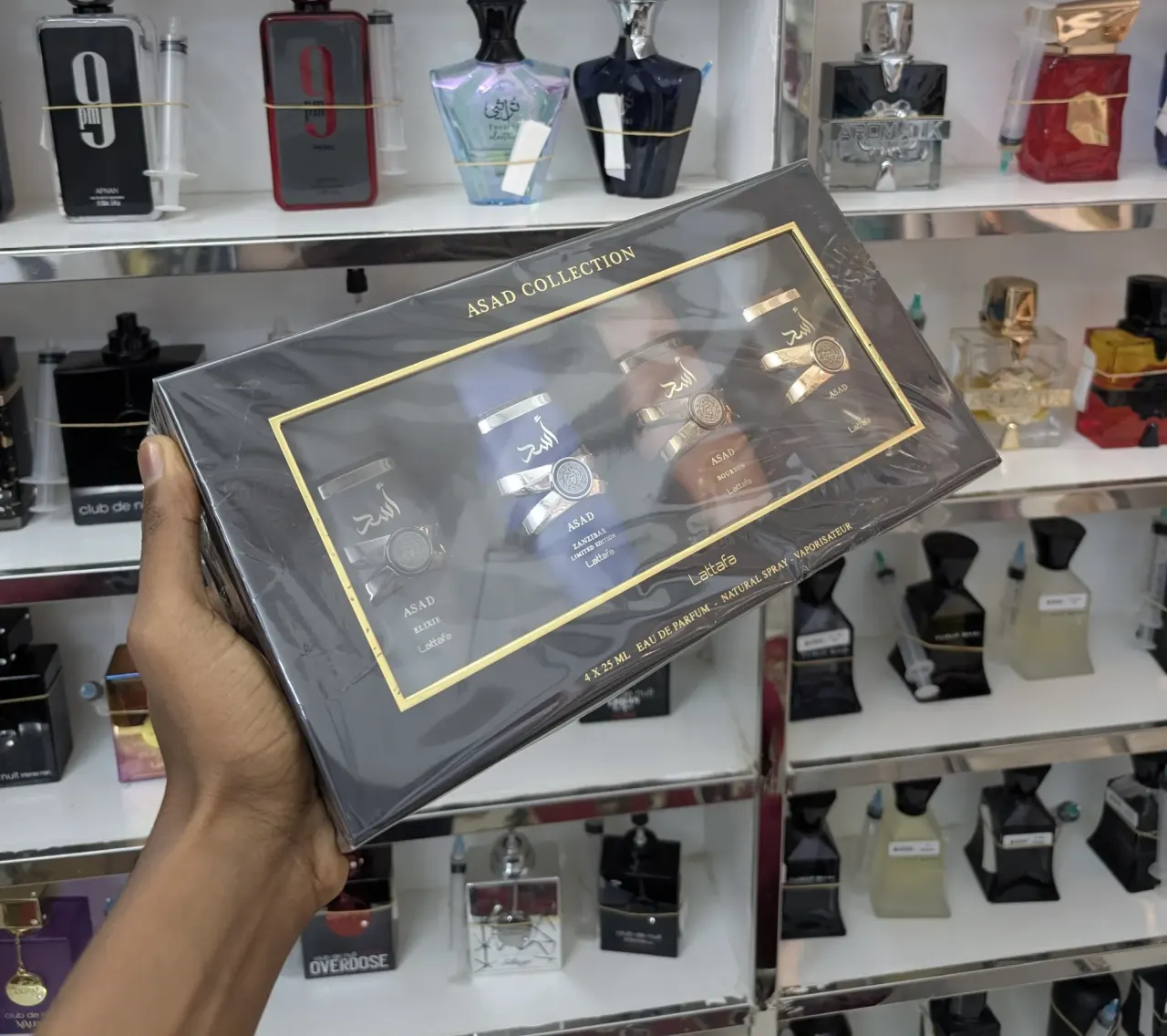 Lattafa Asad Perfume Set of 4 Collection