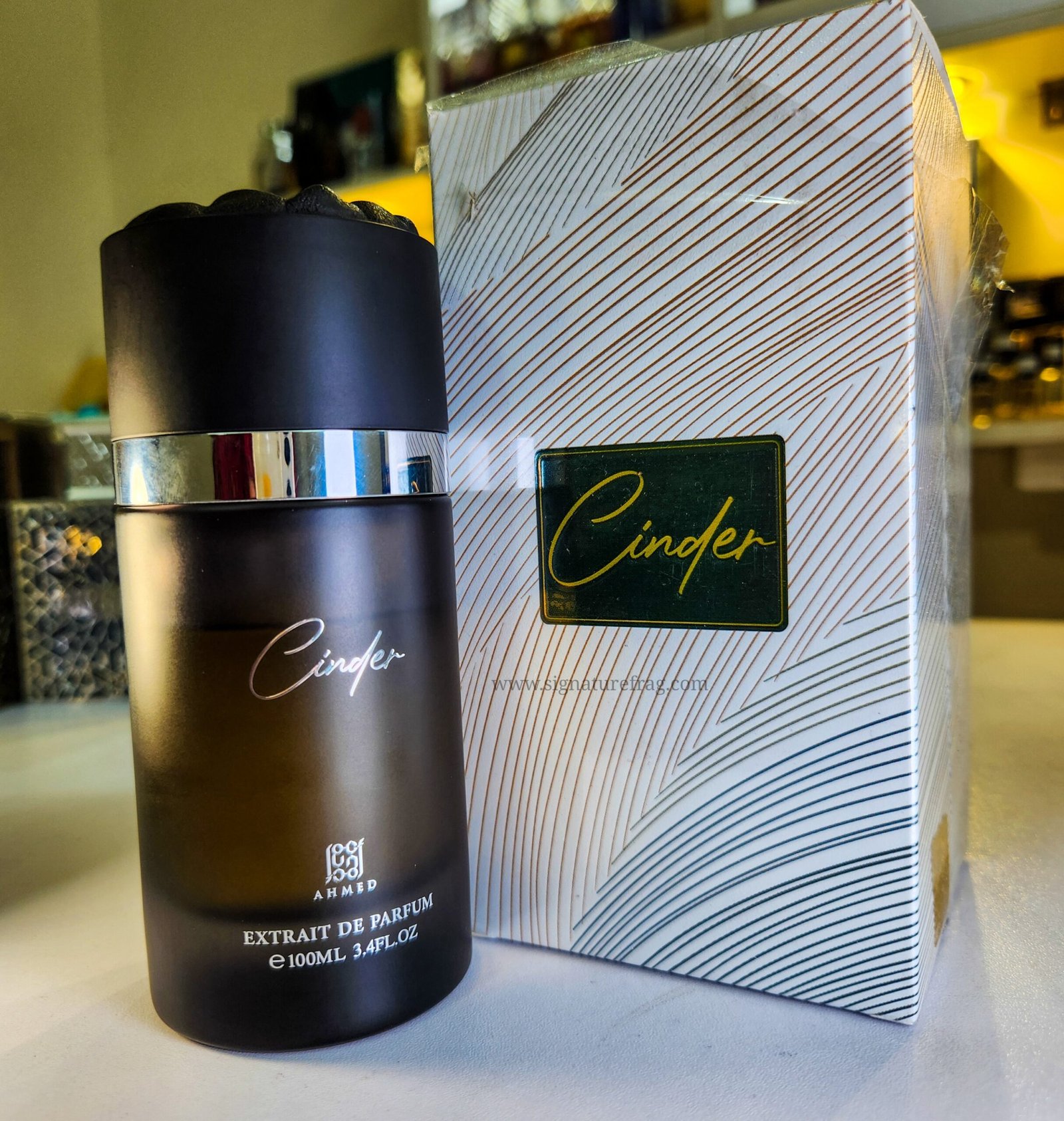 Ahmed Al Maghribi Cinder Extrait De Parfum.jpg Ahmed Al Maghribi Cinder Extrait De Parfum - Image 1